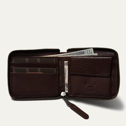 Will Leather Goods Zip Around French Wallet