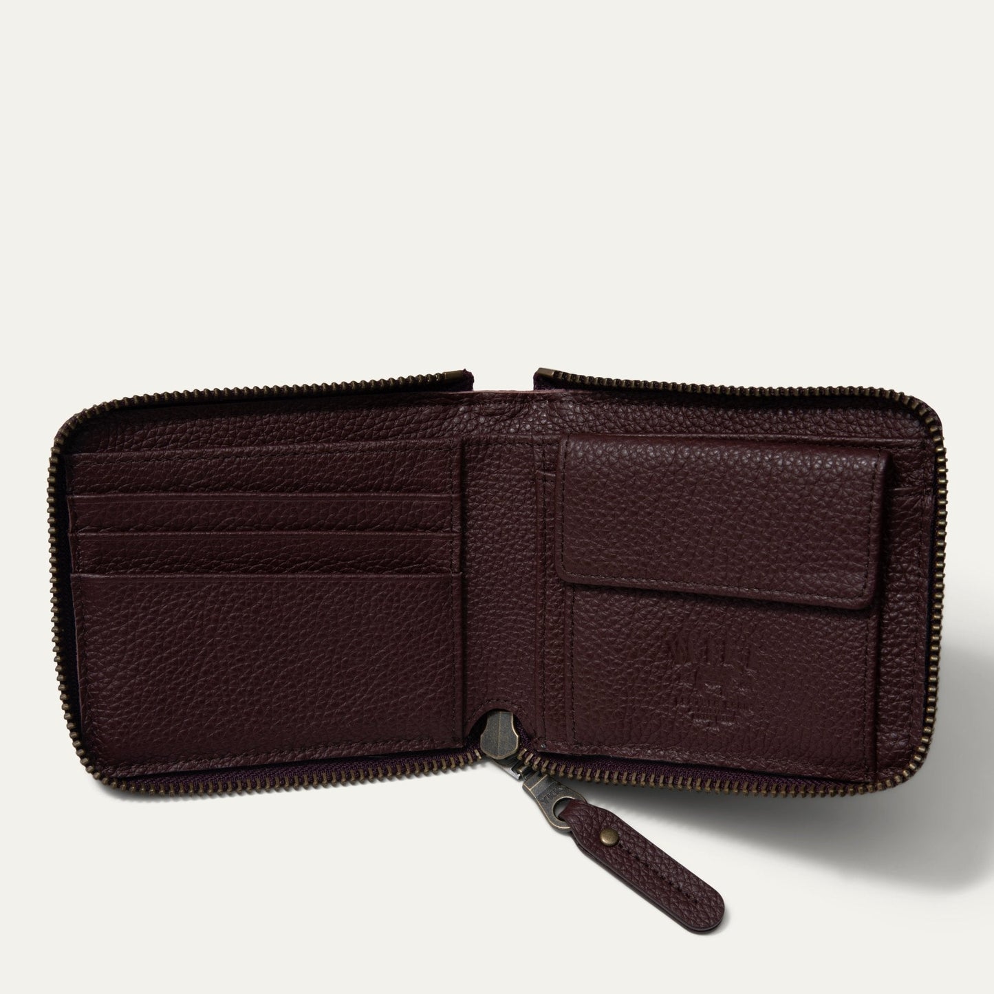 Will Leather Goods Zip Around French Wallet