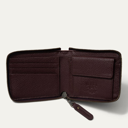 Will Leather Goods Zip Around French Wallet