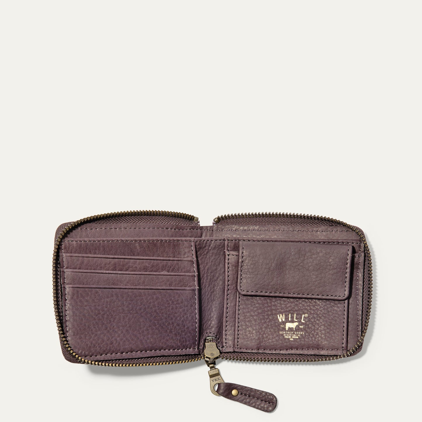 Will Leather Goods Zip Around French Wallet