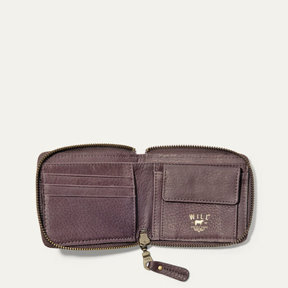 Will Leather Goods Zip Around French Wallet