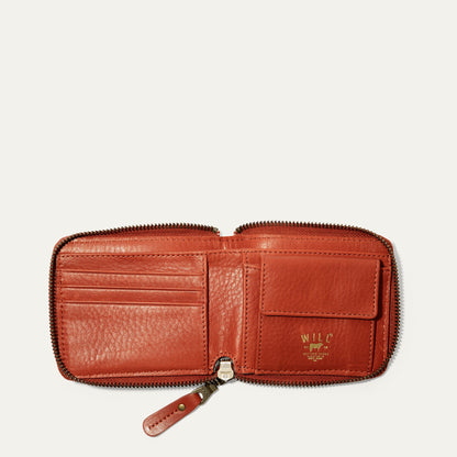 Will Leather Goods Zip Around French Wallet