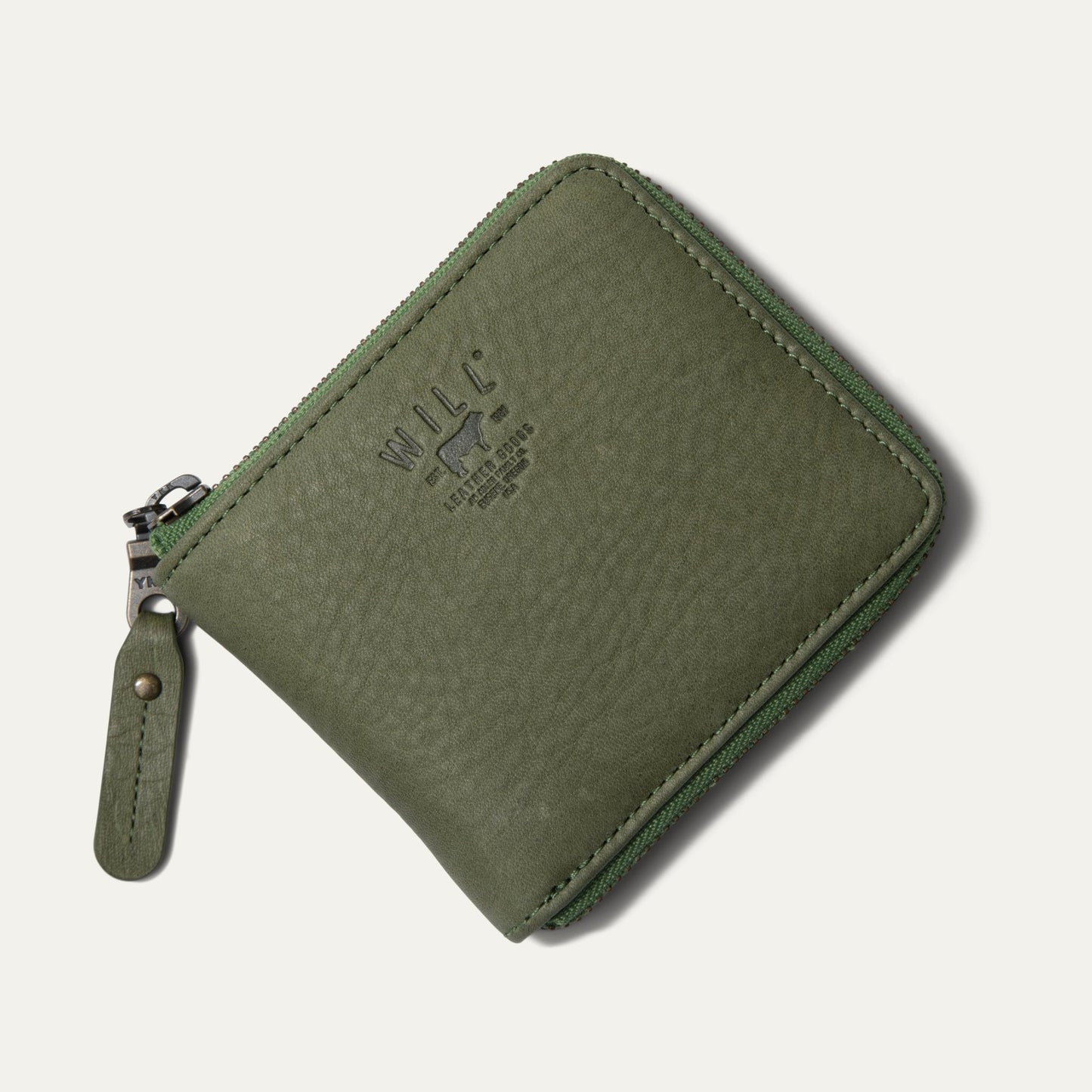 Will Leather Goods Zip Around French Wallet