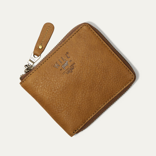 Will Leather Goods Zip Around French Wallet