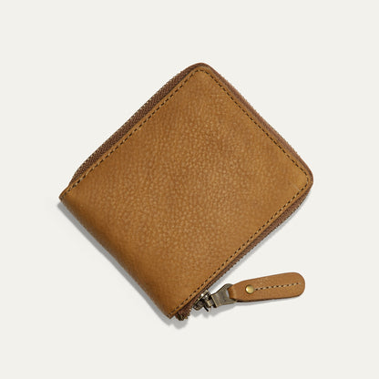 Will Leather Goods Zip Around French Wallet