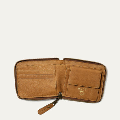 Will Leather Goods Zip Around French Wallet