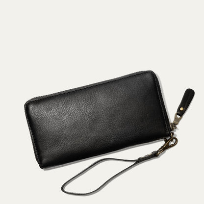 Will Leather Goods Zip Around Clutch