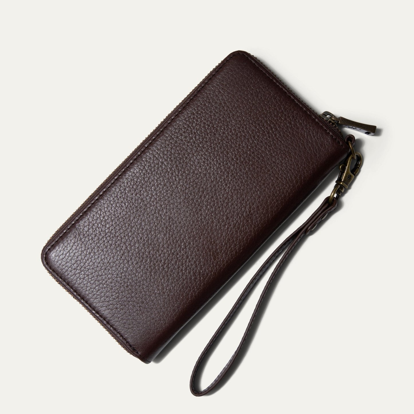 Will Leather Goods Zip Around Clutch