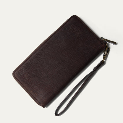 Will Leather Goods Zip Around Clutch