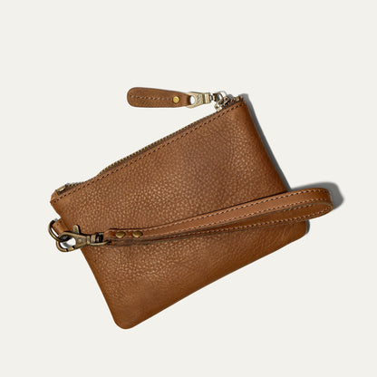 Will Leather Goods Zip Pouch Small W/ Wristlet