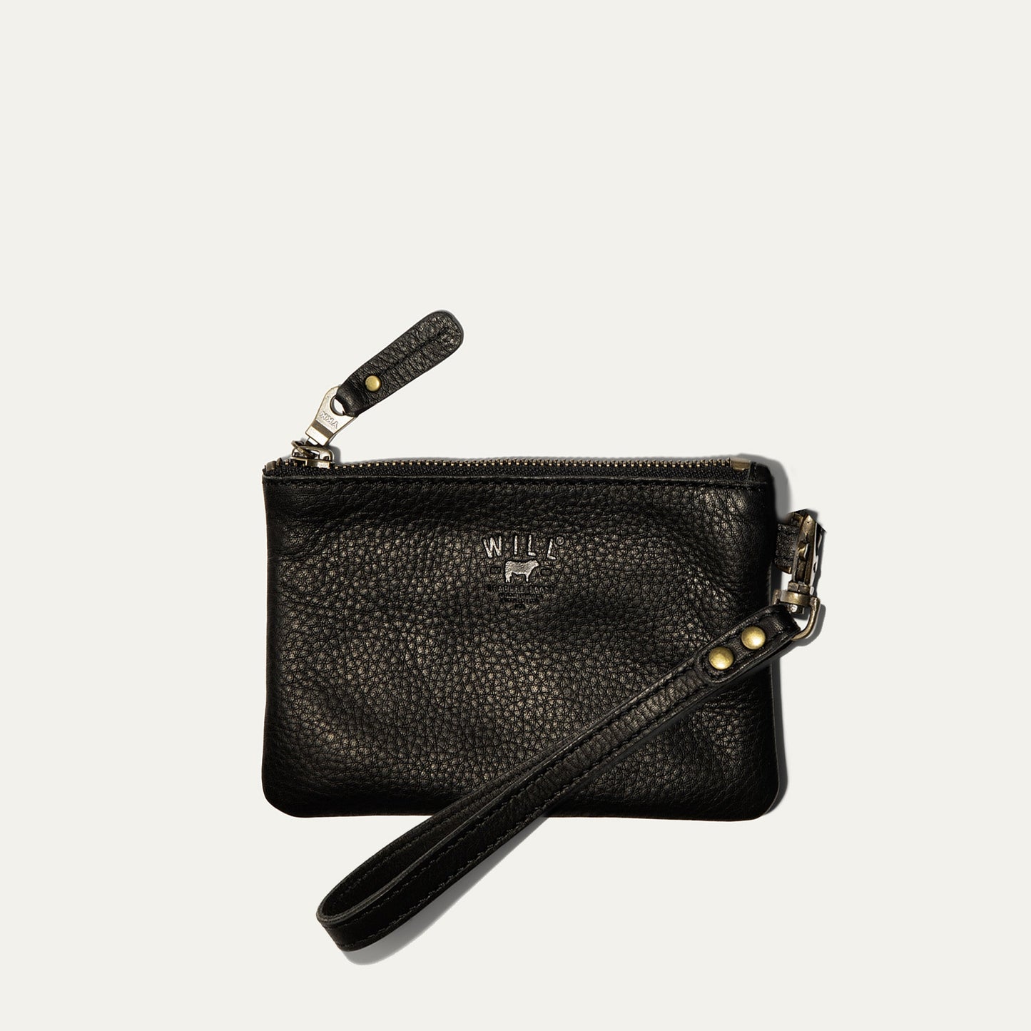Will Leather Goods Zip Pouch Small W/ Wristlet
