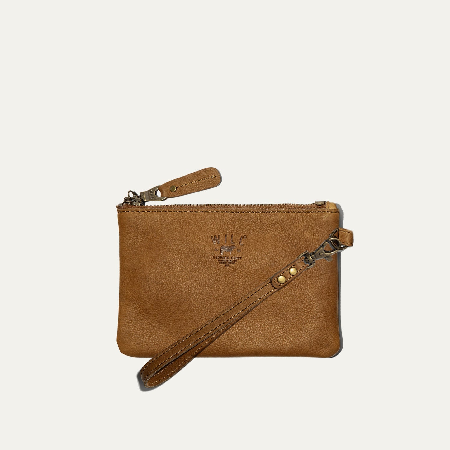 Will Leather Goods Zip Pouch Small W/ Wristlet