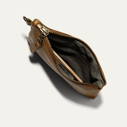 Will Leather Goods Zip Pouch Small W/ Wristlet
