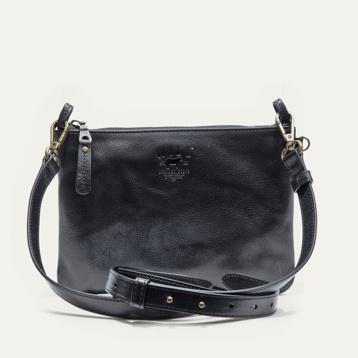 Will Leather Goods Zip Pouch Medium W/ Crossbody