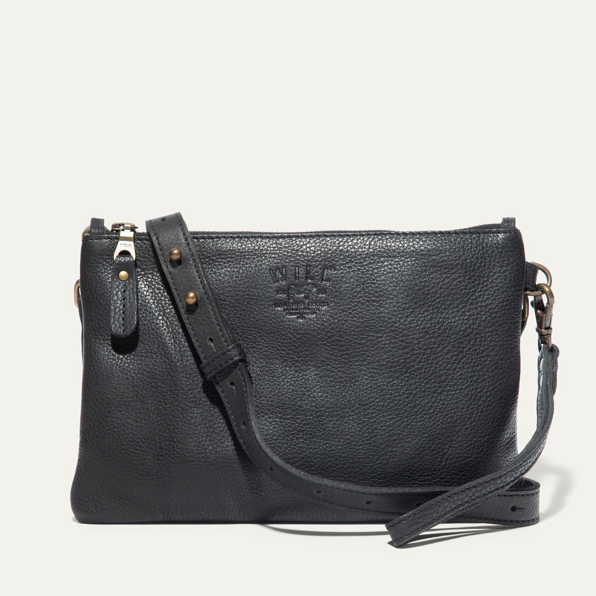 Will Leather Goods Zip Pouch Medium W/ Crossbody