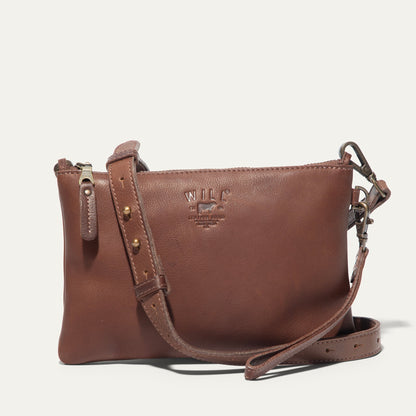 Will Leather Goods Zip Pouch Medium W/ Crossbody