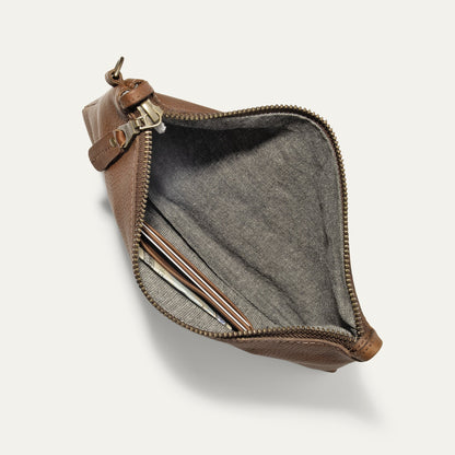 Will Leather Goods Zip Pouch Medium W/ Crossbody