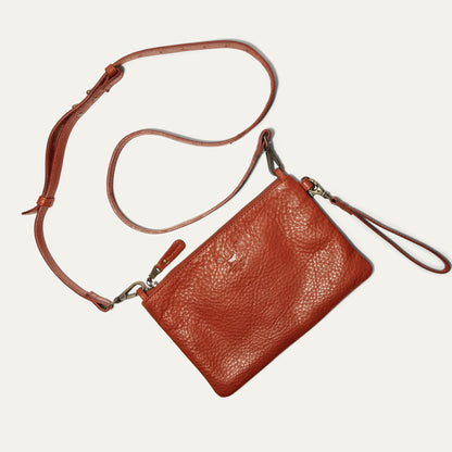Will Leather Goods Zip Pouch Medium W/ Crossbody