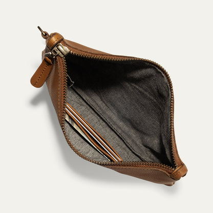 Will Leather Goods Zip Pouch Medium W/ Crossbody