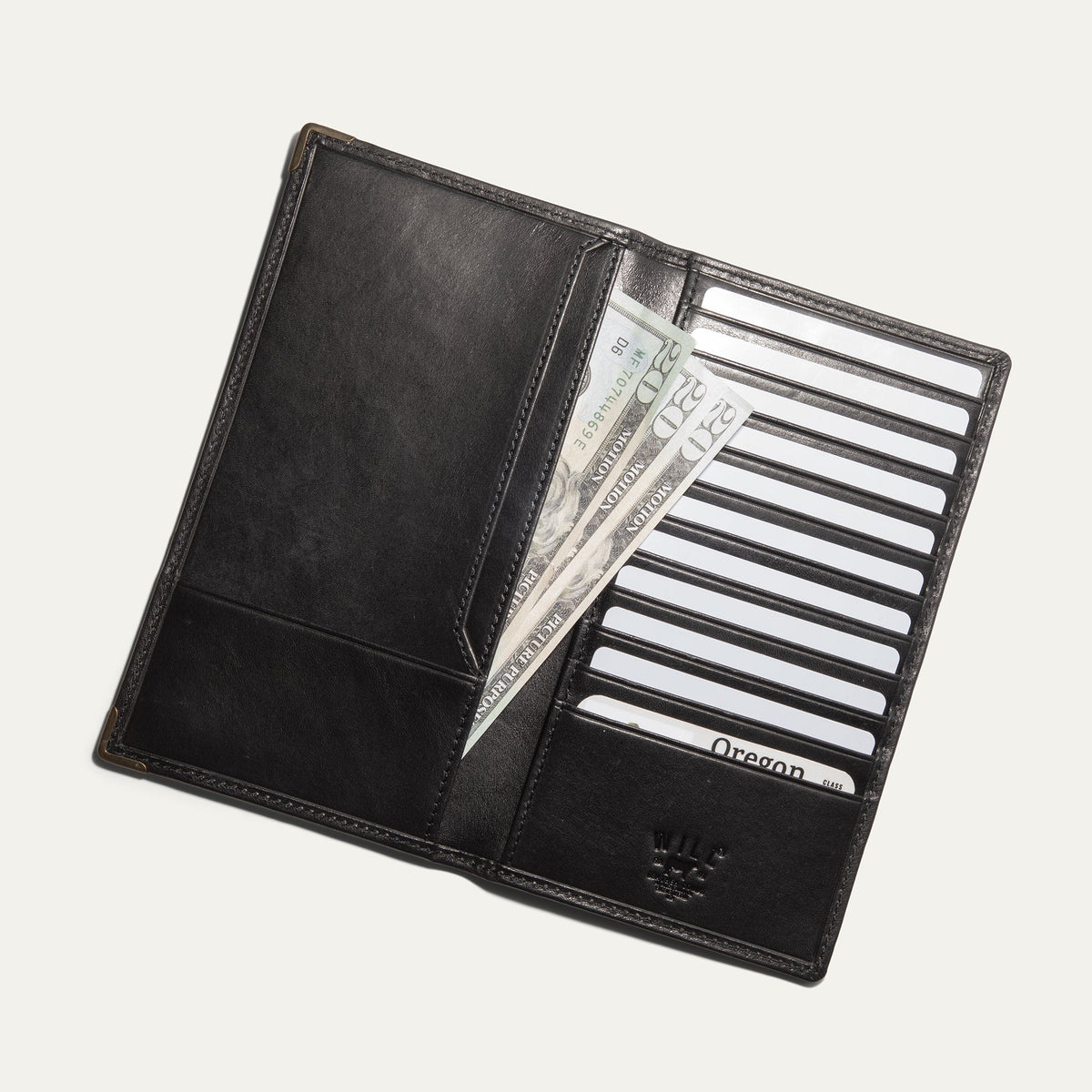 Will Leather Goods William Pocket Secretary Wallet