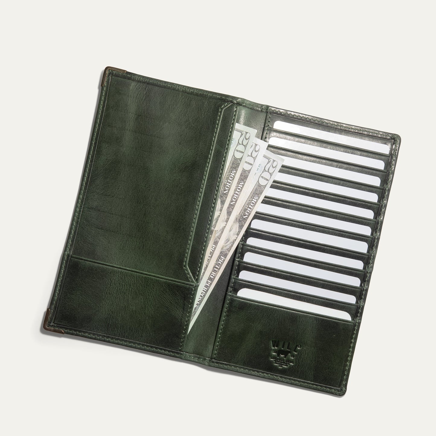 Will Leather Goods William Pocket Secretary Wallet