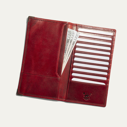 Will Leather Goods William Pocket Secretary Wallet