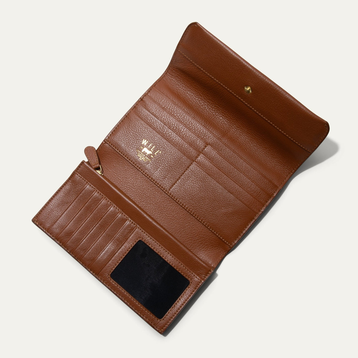 Will Leather Goods Italian Clutch Wallet