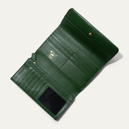 Will Leather Goods Italian Clutch Wallet