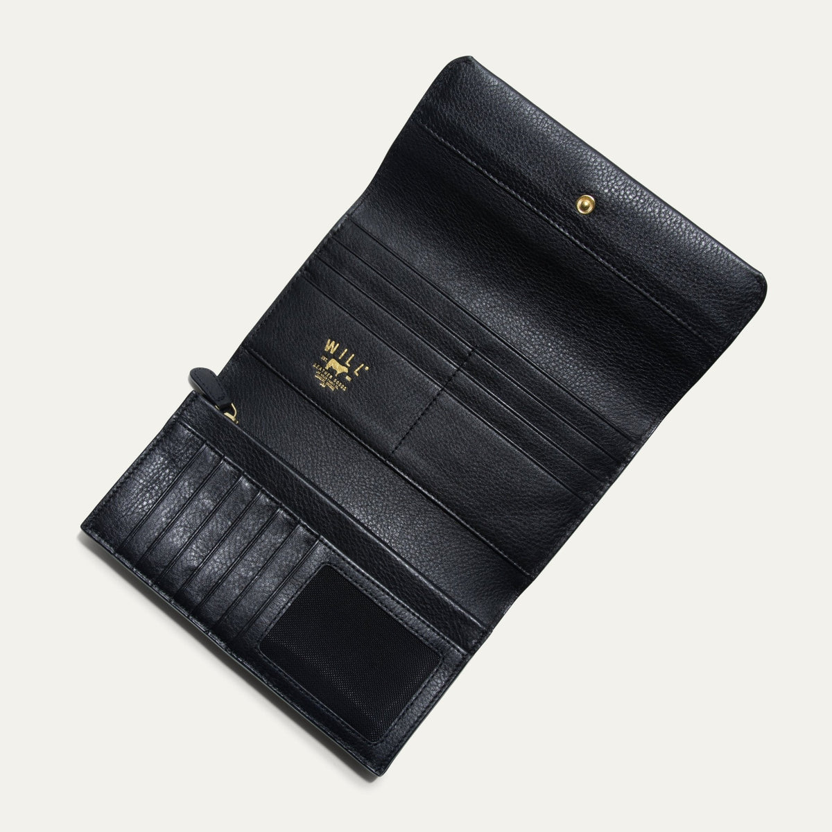 Will Leather Goods Italian Clutch Wallet
