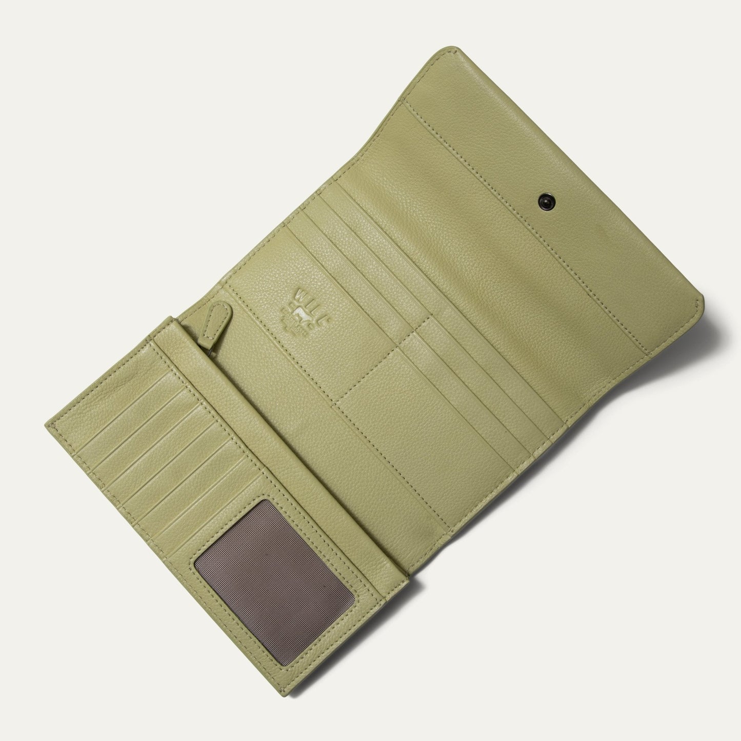 Will Leather Goods Italian Clutch Wallet