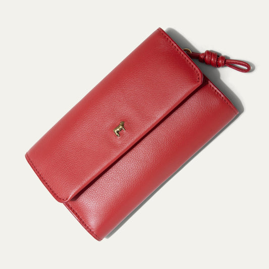 Will Leather Goods Italian Clutch Wallet