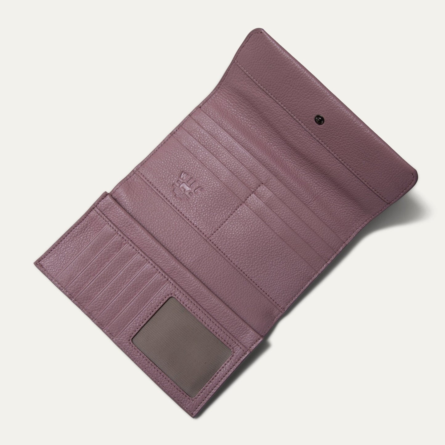Will Leather Goods Italian Clutch Wallet