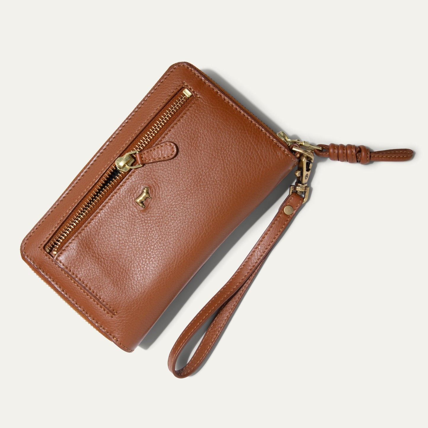 Will Leather Goods Italian Wristlet Phone Wallet