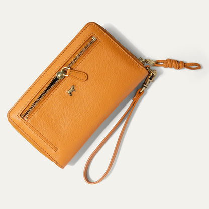 Will Leather Goods Italian Wristlet Phone Wallet