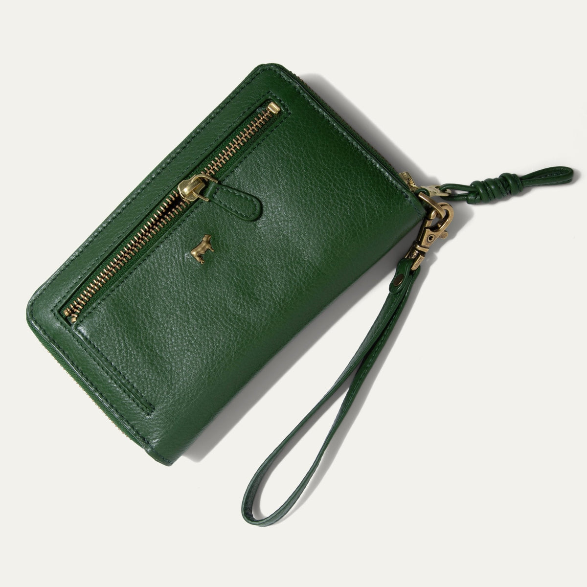 Will Leather Goods Italian Wristlet Phone Wallet