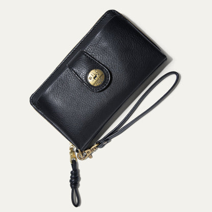 Will Leather Goods Italian Wristlet Phone Wallet
