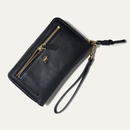 Will Leather Goods Italian Wristlet Phone Wallet