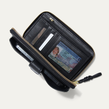 Will Leather Goods Italian Wristlet Phone Wallet