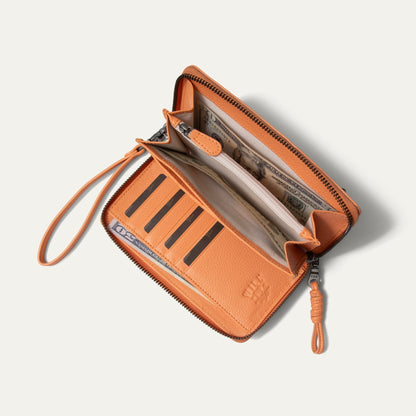 Will Leather Goods Italian Wristlet Phone Wallet