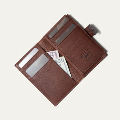 Will Leather Goods Heritage Card Holder Wallet