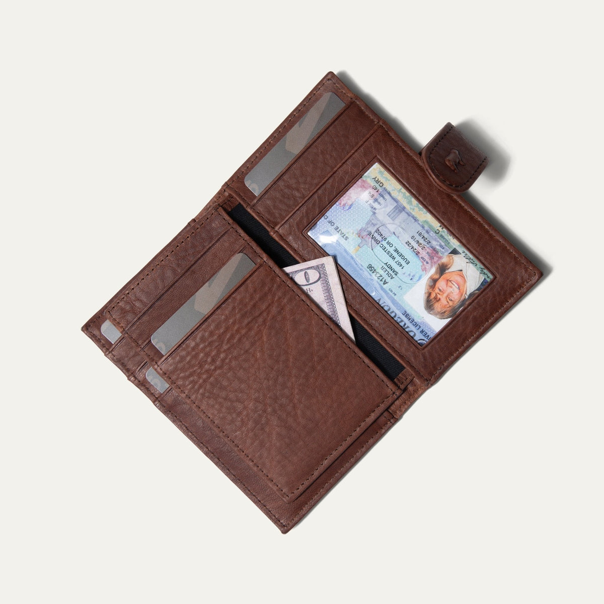 Will Leather Goods Heritage Card Holder Wallet