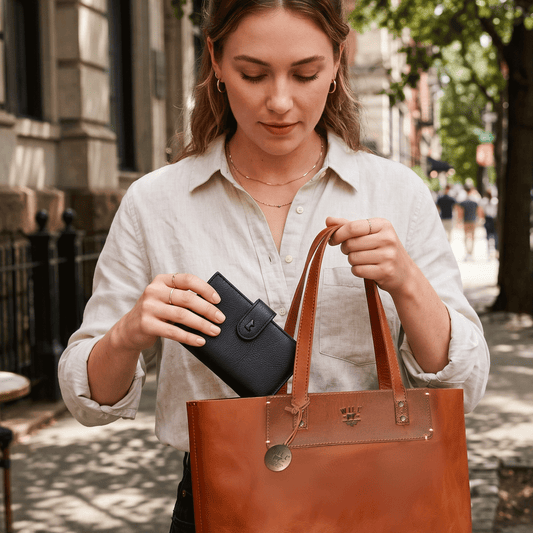 Will Leather Goods Heritage Card Holder Wallet