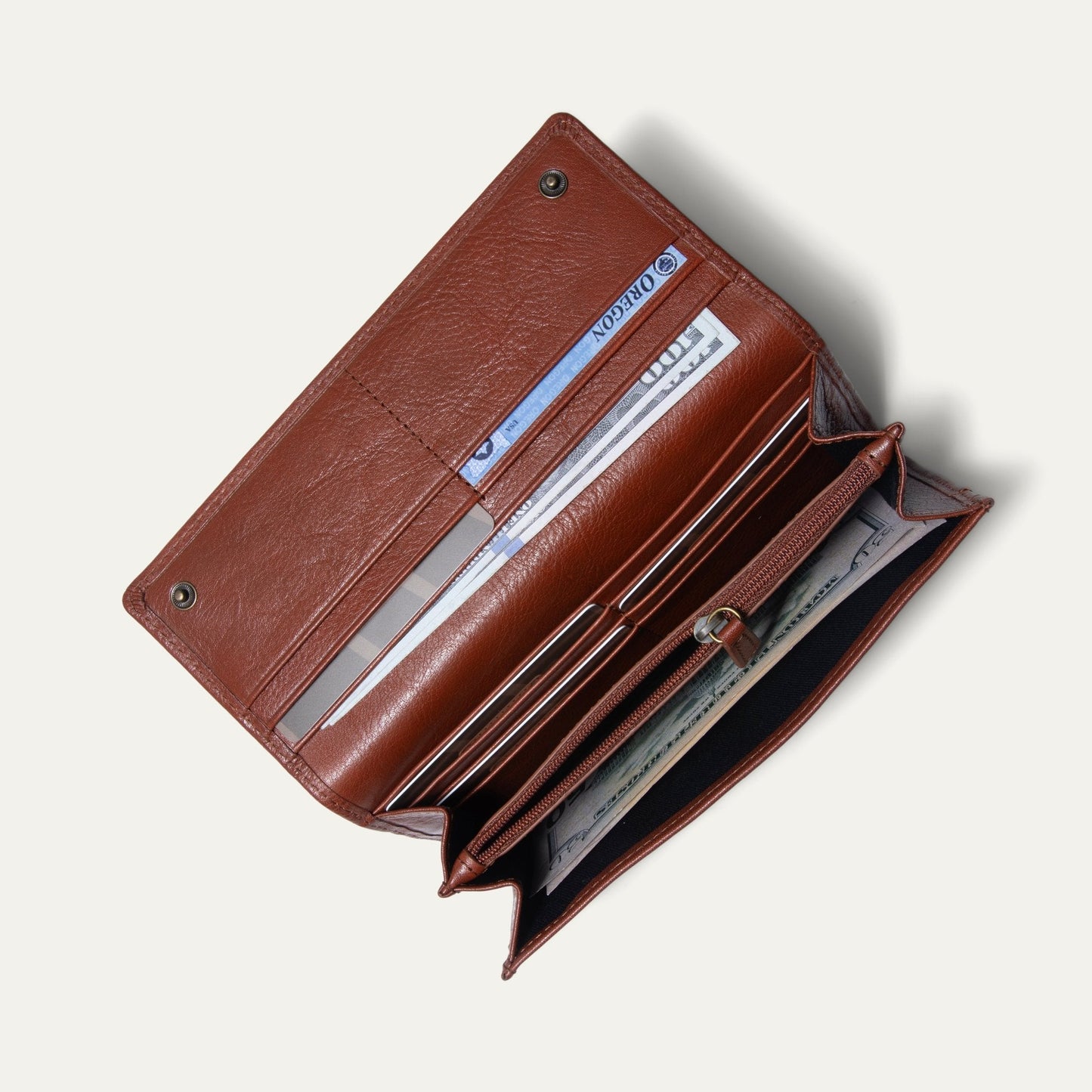 Will Leather Goods Snap Wallet