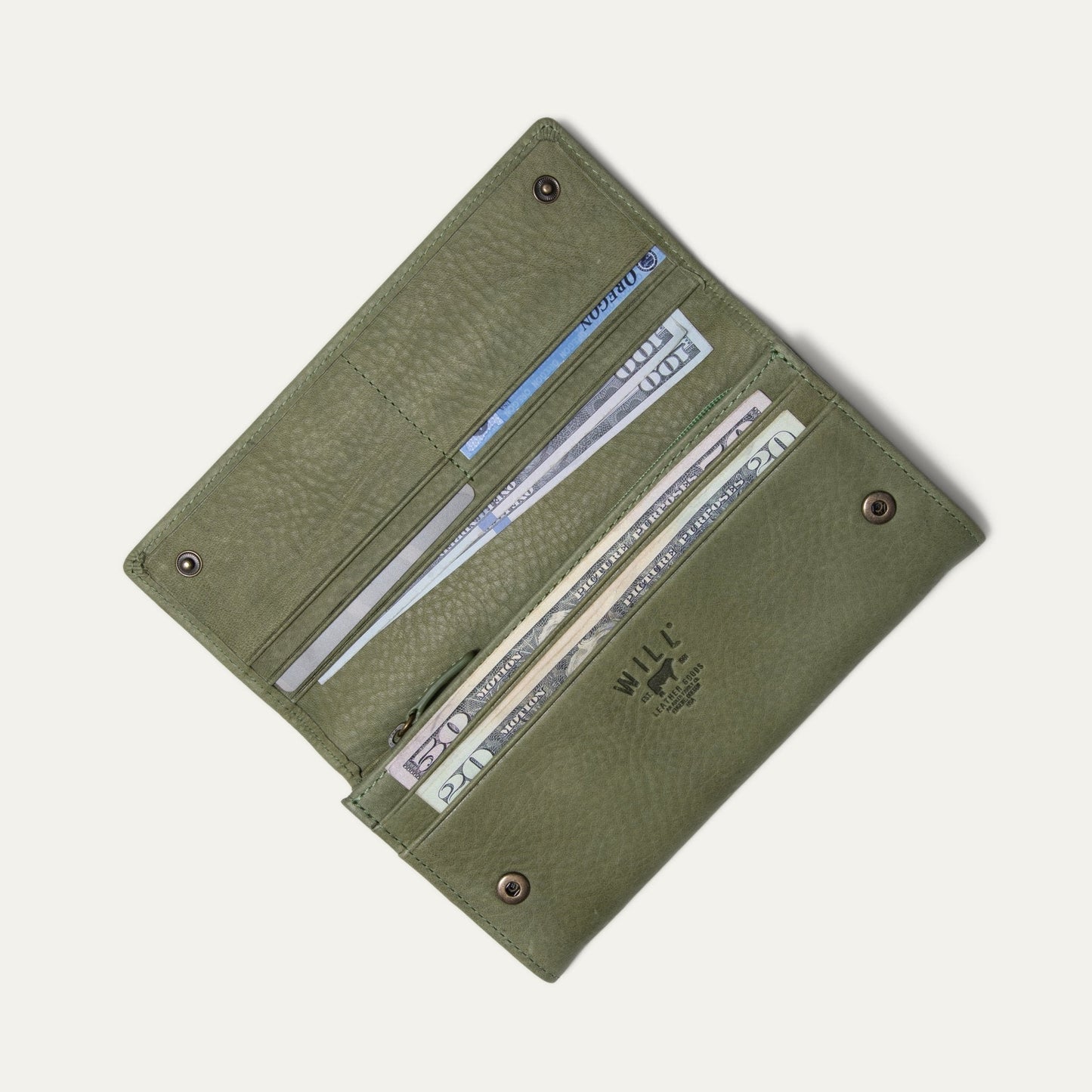 Will Leather Goods Snap Wallet