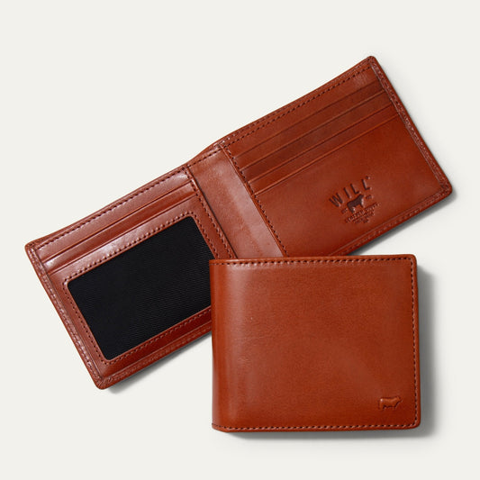 Will Leather Goods Billfold Wallet Noir