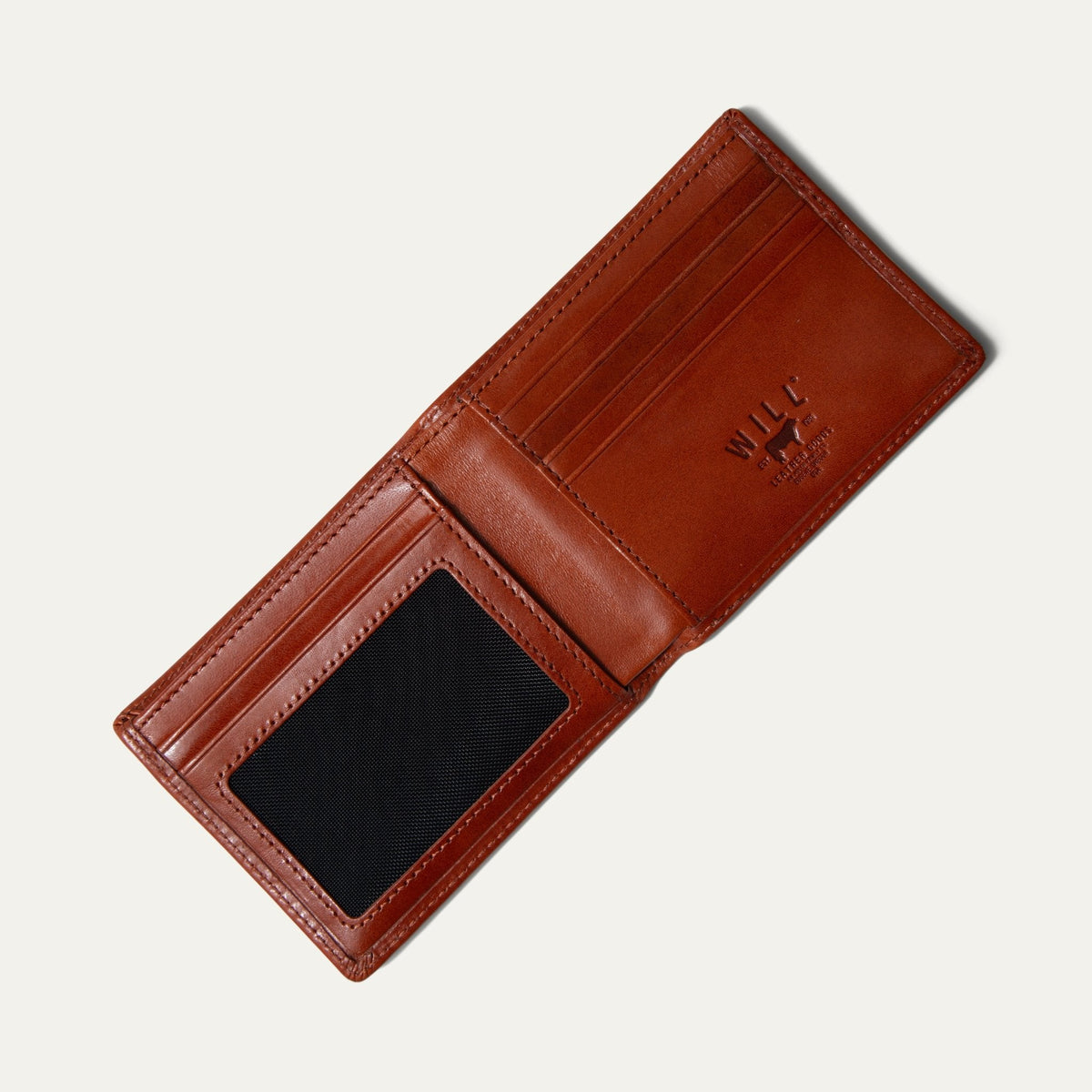 Will Leather Goods Billfold Wallet Noir