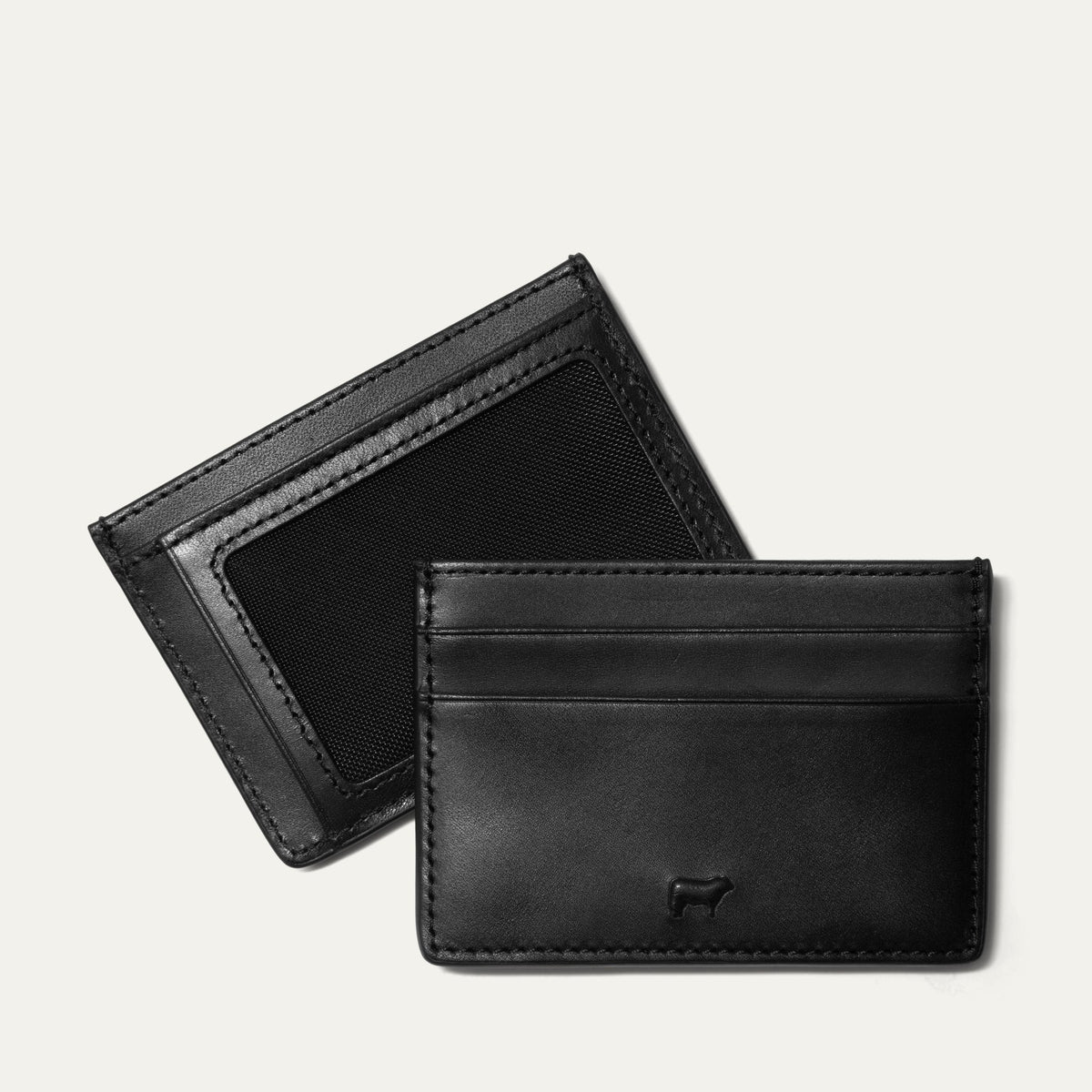 Will Leather Goods Card Case Noir