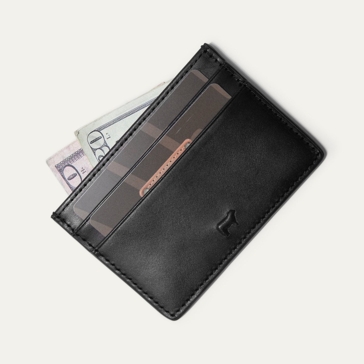 Will Leather Goods Card Case Noir