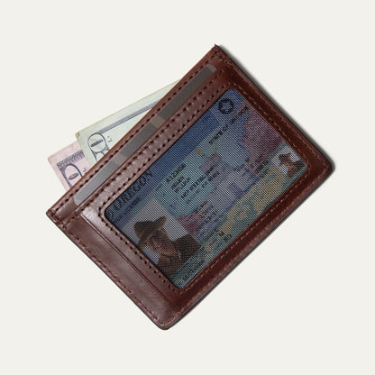 Will Leather Goods Card Case Noir