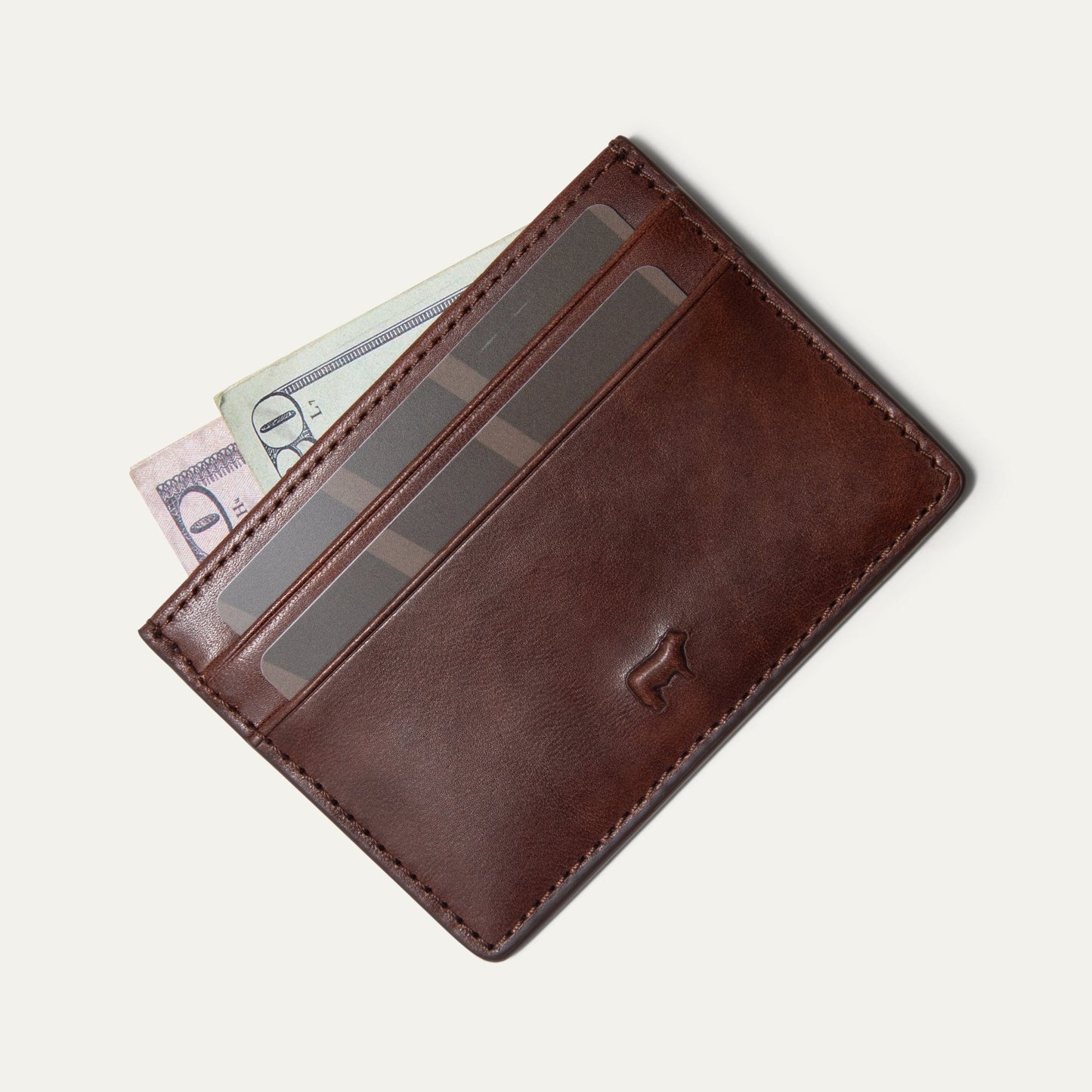 Will Leather Goods Card Case Noir